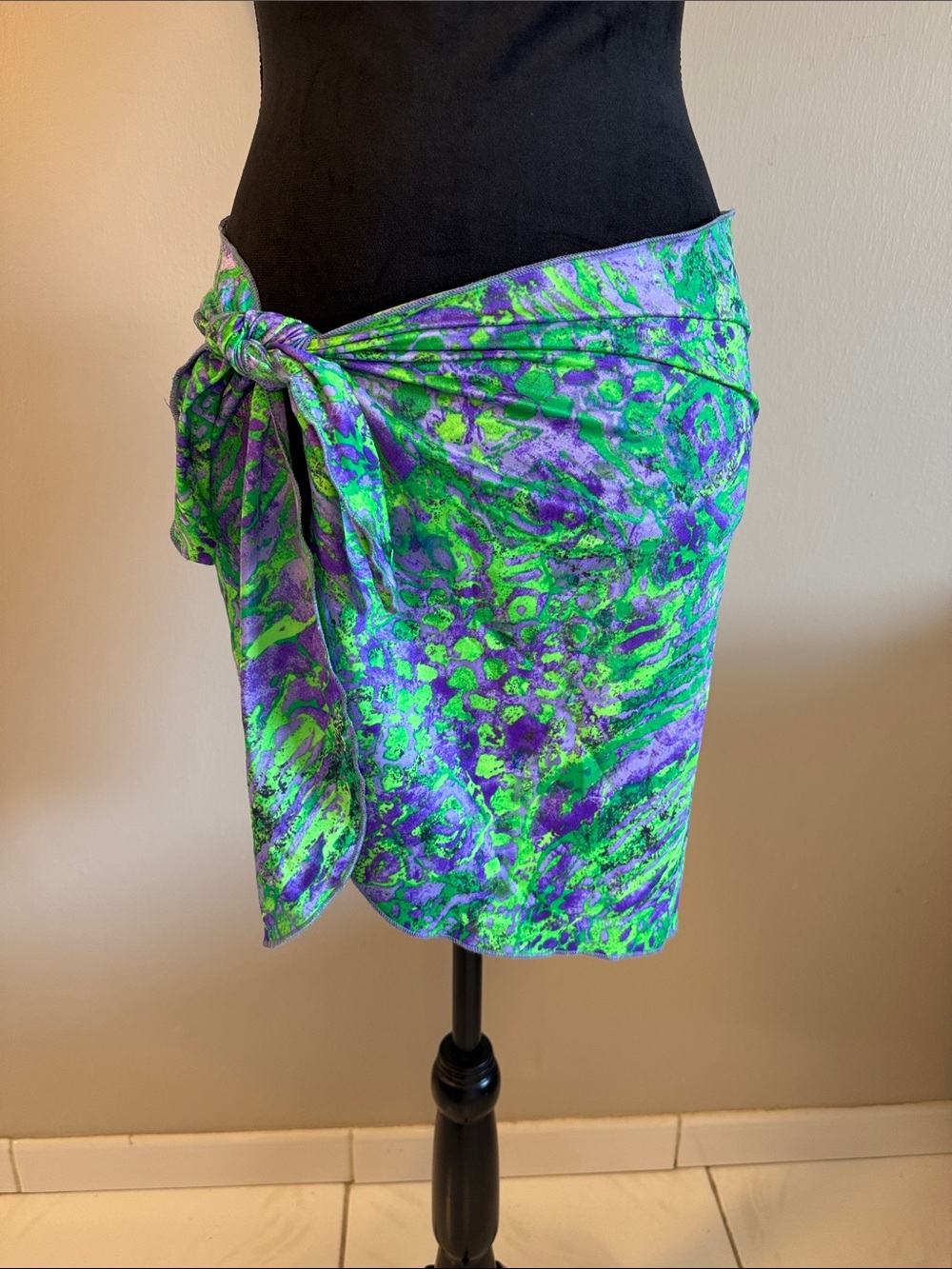 Green & Purple Sarong